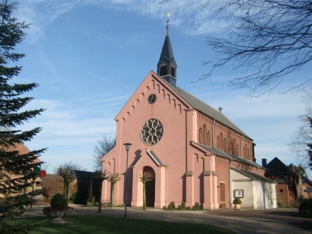 Grefrath : Dorfstraße, Ortsteil Vinkrath, kath. Pfarrkirche St. Josef 